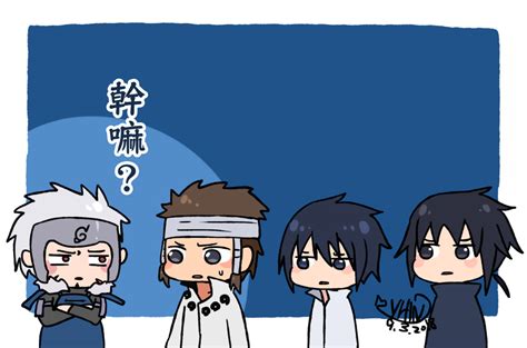 Tobirama Senju Ashura Otsutsuki Sasuke Uchiha And Izuna Uchiha Izuna