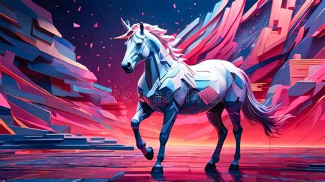 The Majestic Unicorn In A Surreal Dreamscape Embodies Magic And