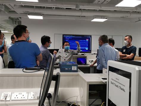 demonstration  sp management sp group ntu joint laboratory ntu