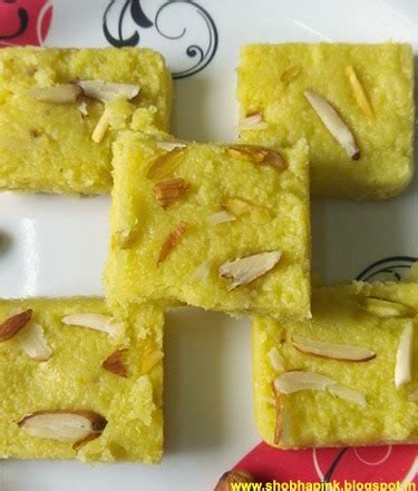 Shobha's: Coconut Burfi