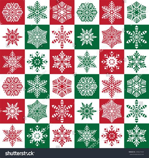 Seamless Festive Christmas Gift Wrapping Background Stock Vector ...