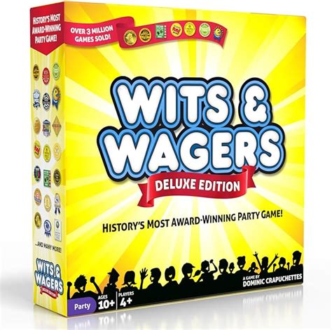 Wits Wagers Deluxe Edition By North Star Games Ultimate Trivia