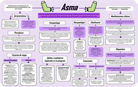 Mapa Conceptual De Asma Esquemas Y Mapas Conceptuales De Medicina