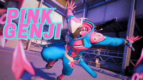 Did This Pink Genji Skin Give Me A Buff Overwatch Montage Youtube