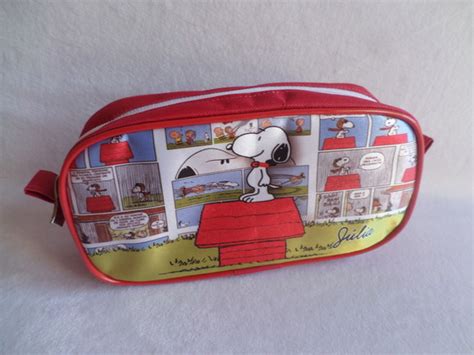 Estojo Escolar Snoopy na casinha no Elo7 Ateliê Petit Gateau CBC547