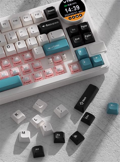 FEKER VTER K75 RGB With Screen Mechanical Keyboard Mechkeysshop