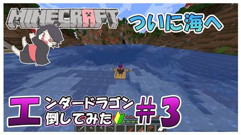 【minecraft】ガチの初心者がハードコアでエンダードラゴン倒してみた3【マイクラ】 Youtube