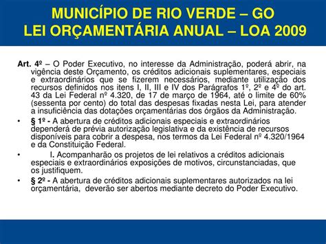 Ppt Munic Pio De Rio Verde Go Powerpoint Presentation Free