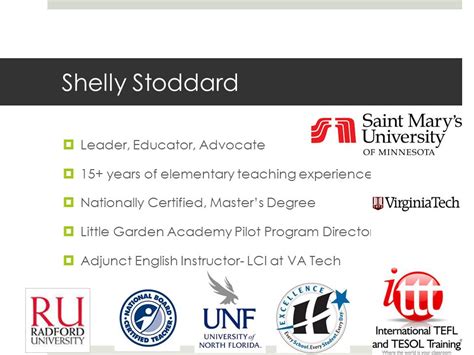 Shelly Stoddard Nbpts Ed S Administration Prek M A Education