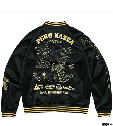 ハードコアチョコレート HARDCORE CHOCOLATE 月刊ムー ナスカジャン 別珍 パンパグリーン JACKET HGCC GR GE ジャケット アウター