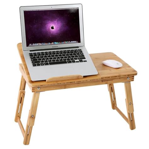 symple stuff bamboo lap desk bed serving breakfast tray