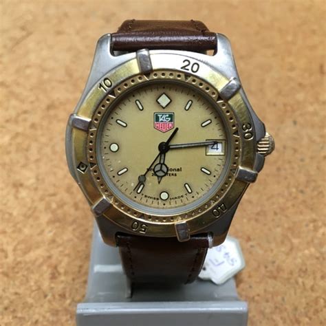 Authentic Vintage Tag Heuer Mens Professional 200 Meters Diver