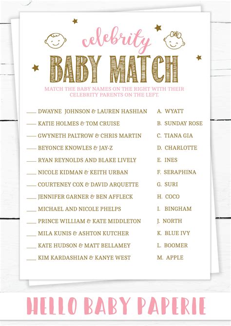 Celebrity Baby Shower Quiz Questions 2020 at Elvira Pierce blog