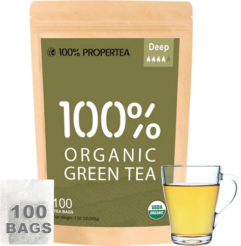 Amazon.com : 100% Propertea Organic Green Tea, Rich in Polyphenols and