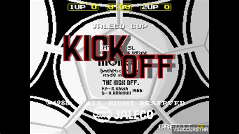 KICK OFF Arcade Full Jaleco Cup YouTube