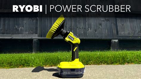 Ryobi 18V Power Scrubber YouTube