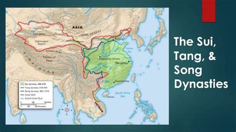 The Sui Tang And Song Dynasties