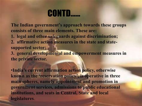The reservation policies of india | PPTX