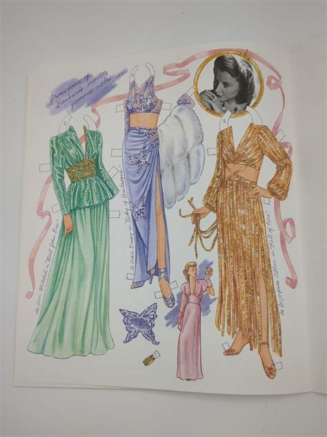 Barbara Stanwyck Paper Dolls 1995 By Marilyn Henry Shackman Co New EBay