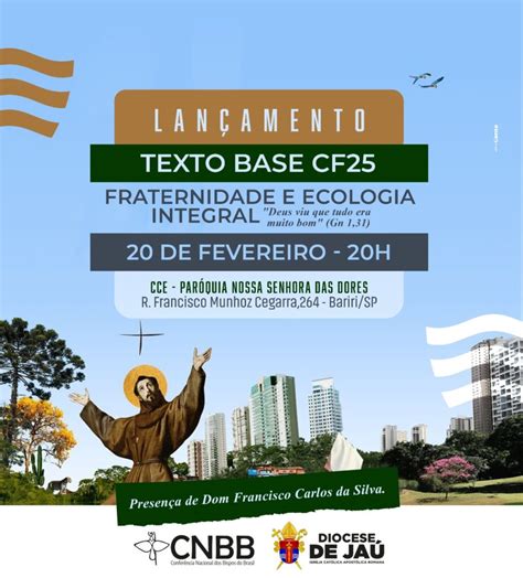 Lançamento do Texto-Base da Campanha da Fraternidade 2025 na Diocese de ...
