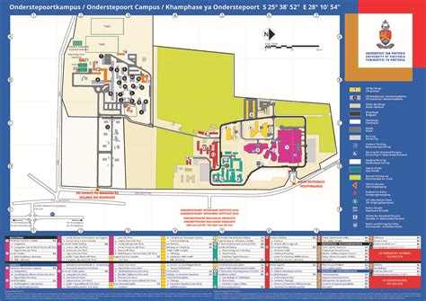 Onderstepoort Campus Map University Of Pretoria