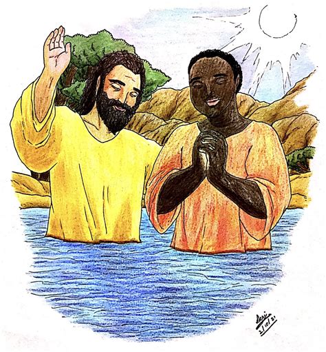 The Baptism of The Ethiopian Eunuch by aericmon on DeviantArt