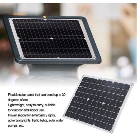 Panneau Solaire Panneau Solaire Monocristallin W V Durable