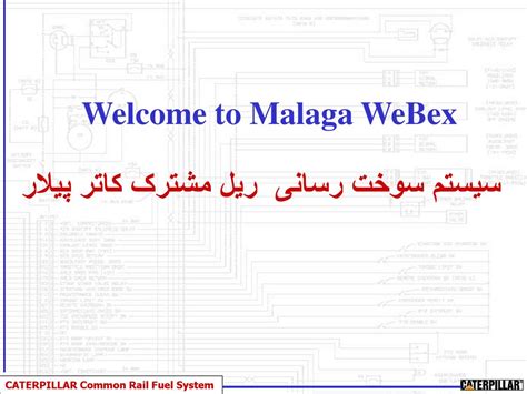 Welcome to Malaga WeBex سیستم سوخت رسانی ریل مشترک کاتر پیلار ppt