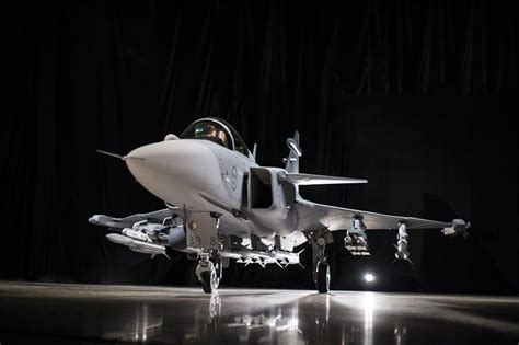 Saab rolls out latest-generation Gripen E fighter