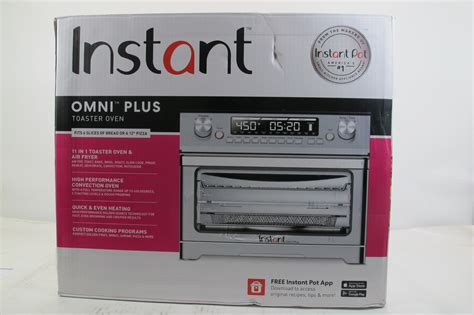 Instant Pot Omni Plus 11 In 1 Air Fryer Toaster Convection Oven Ebay