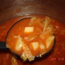 Cabbage Borscht Mennonite Soup Recipe