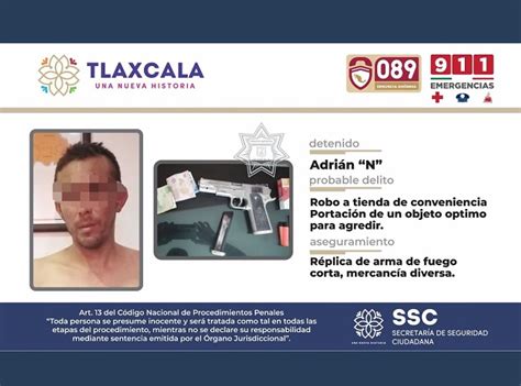 La Ssc Detiene A Una Persona Por Presunto Robo A Comercio Cuarto De