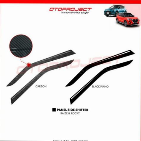 Jual Panel Cover Side Shifter Persneling Otoproject Raize Rocky