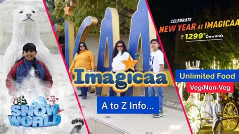 Imagicaa Water Park Khopoli All Rides Slides Ticket Price Offer Food