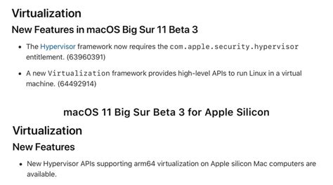 Macos 11 Big Sur Beta 3ではvirtualizationフレームワークでlinux Vm用のhigh Level Api