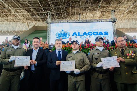 Seguran A Em Alagoas Refor Ada A Formatura De Policiais