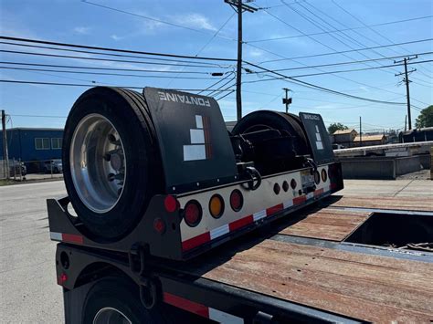 2022 Fontaine RENEGADE FLIP AXLE Lowboy Trailer For Sale Pittsburgh