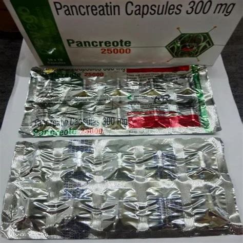 Mg Pancreatin Capsules At Rs Stripe Pancreatin Enzymes In