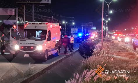 Conductor En Presunto Estado De Ebriedad Provoca Accidente