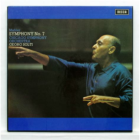 Mahler Symphony No7 Georg Solti Lp箱入りセット 売り手