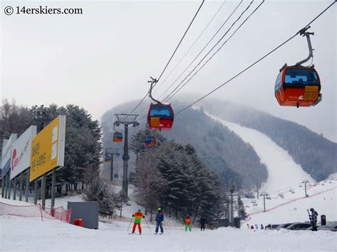 Skiing In South Korea Yongpyong Part 1