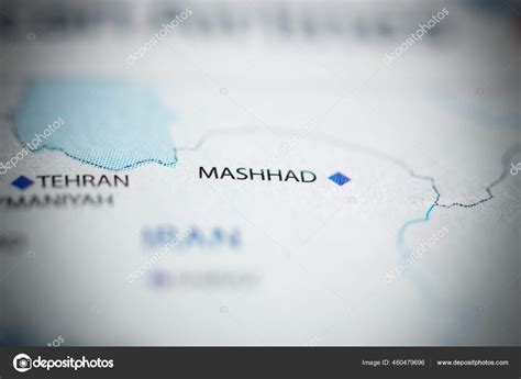 Mashhad Iran Map Stock Photo by ©aliceinwonderland2020 460479696