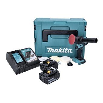 Makita DPV300RTJ Ponçeuse polisseuse sans fil 50 80 mm 18V Brushless