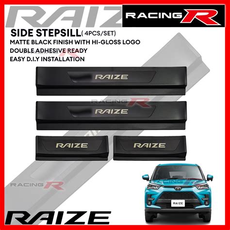 Toyota Raize 2020 2024 Side Stepsill Step Sill Car Accessories