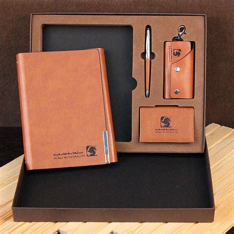 Corporate Anniversary Gifts Business Notebook Gift Set With Ball Pen ...