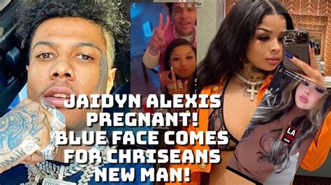 Jaidyn Alexis Pregnant Blueface Comes For Chriseans Boo Chrisean