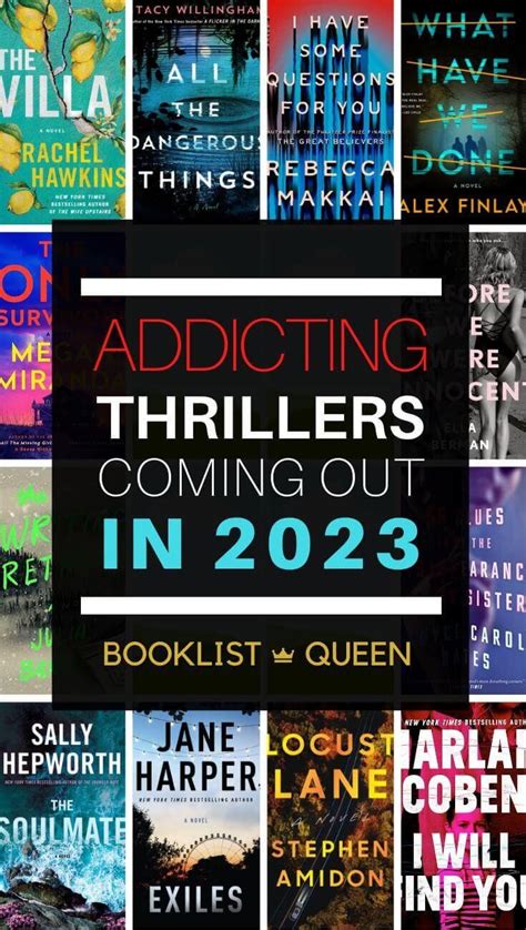 The best new thriller books of 2023 – Artofit