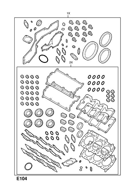 Opel VECTRA C Engine Gasket Sets Opel EPC Online Nemigaparts