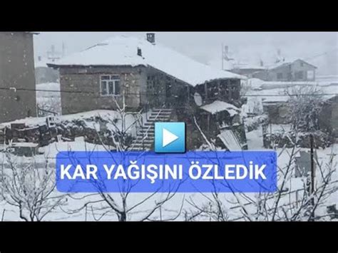 ANADOLU ZAMANI KAR ÖZLEMİ YouTube