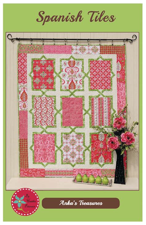 Spanish Tiles PDF Pattern | Anka's Treasures